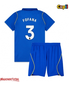 Chelsea Wesley Fofana #3 Echipament de Fotbal Replică 2026-27 Copii Acasa (+ Șorturi)